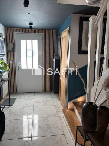 maison décorée avec soin  on pose les meubles