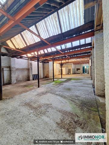 Lille – Entrepôt 360 m² à fort potentiel – Idéal lofts ou investissement