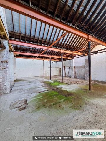 Lille – Entrepôt 360 m² à fort potentiel – Idéal lofts ou investissement