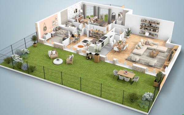 Appartement à vendre    5 pièces • 122,45 m2 Le Plessis-Trévise