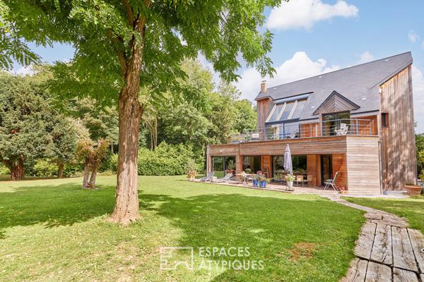 Hameau de Lebisey : maison d’architecte dans un écrin verdoyant