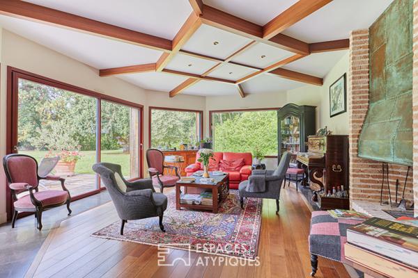 Hameau de Lebisey : maison d’architecte dans un écrin verdoyant