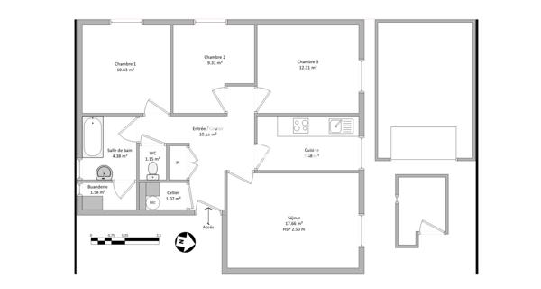 À vendre Appartement 4 pièces 75.72 m² - Avignon 84000