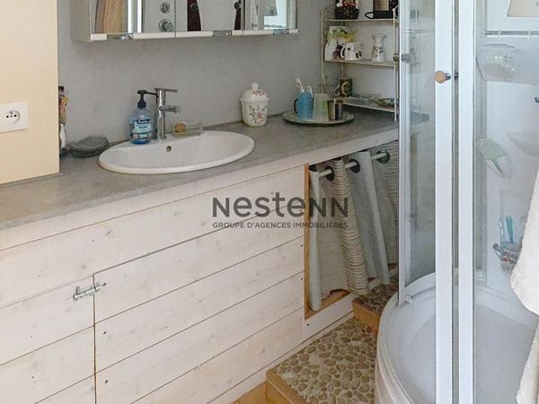 À vendre à Arzal : Belle maison ossature bois, 3 chambres, grand terrain, proche centre