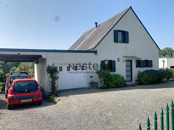 À vendre à Arzal : Belle maison ossature bois, 3 chambres, grand terrain, proche centre