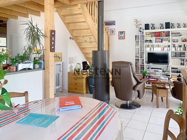 À vendre à Arzal : Belle maison ossature bois, 3 chambres, grand terrain, proche centre