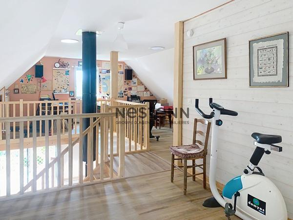 À vendre à Arzal : Belle maison ossature bois, 3 chambres, grand terrain, proche centre