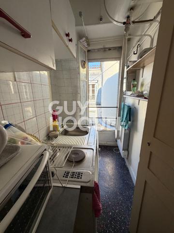 Studio en dernier étage avec ascenseur