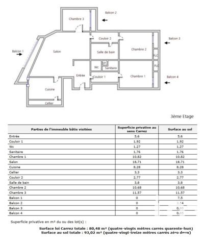 Appartement à vendre 4 pièces 80 m² Rosny-sous-Bois