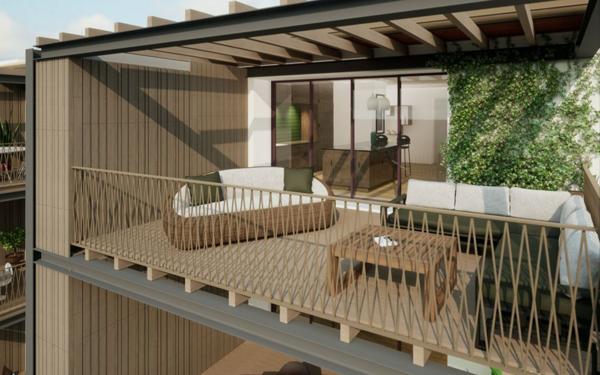 Appartement à vendre    2 pièces • 45,01 m2 Dax