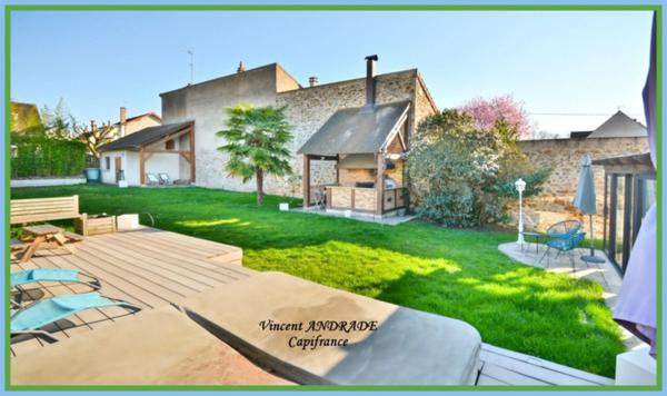 VILLEMOISSON SUR ORGE-sous-sol -Jacuzzi-Sauna-Dépendance-5chambres
