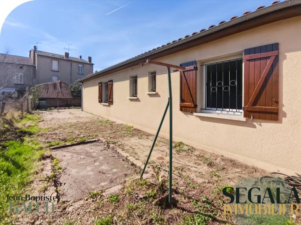 Albi (81000) Maison de plain-pied 3 chambres avec jardin et garage