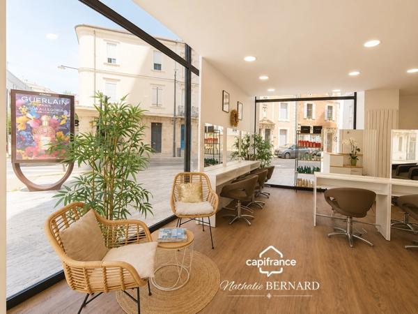 SALON DE COIFFURE – EMPLACEMENT D’ANGLE – CENTRE-VILLE D’AGEN