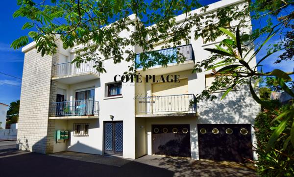Royan (17200) Royan Pontaillac 300m plage Appartement T3 garage terrasse au prix de 339.200€ HAI