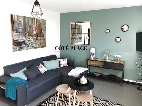 Royan (17200) Royan Pontaillac 300m plage Appartement T3 garage terrasse au prix de 339.200€ HAI