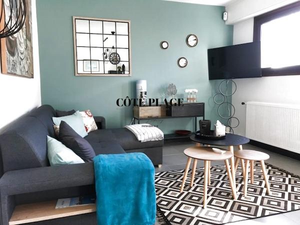 Royan (17200) Royan Pontaillac 300m plage Appartement T3 garage terrasse au prix de 339.200€ HAI