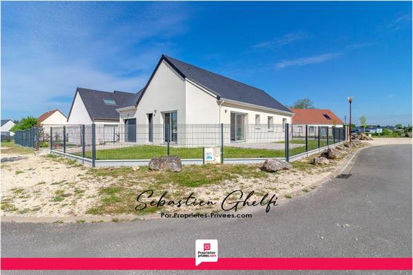 belle maison de plain-pied avec 3 chambres-cellier-garage