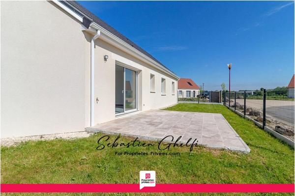 belle maison de plain-pied avec 3 chambres-cellier-garage