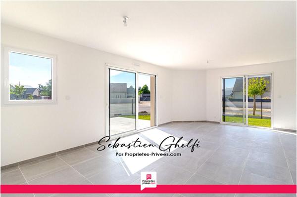 belle maison de plain-pied avec 3 chambres-cellier-garage