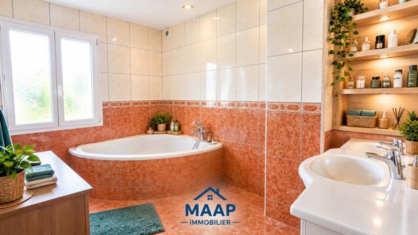 Maison de 136m2 sur sous sol complet