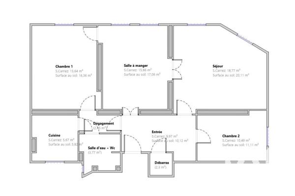 Appartement à vendre 4 pièces 85 m² Paris 4