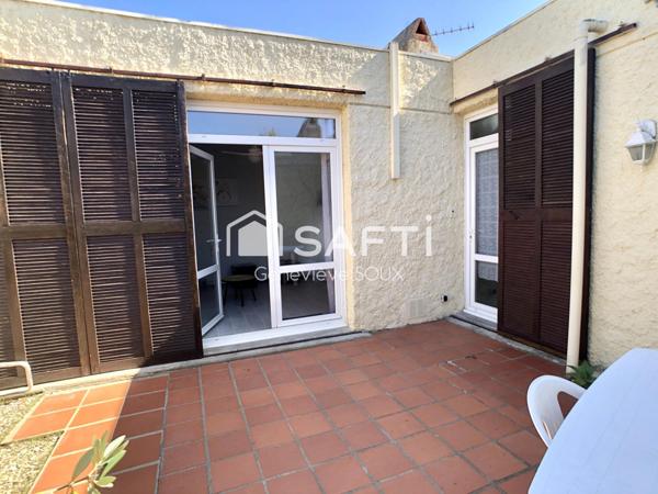 Pavillon de type T3 dans quartier calme et arboré