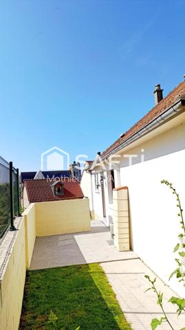 Jardin, sous-sol complet et combles aménageables