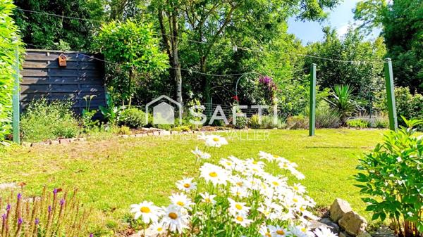 Jardin, sous-sol complet et combles aménageables