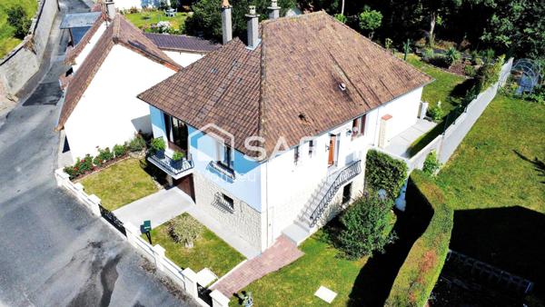 Jardin, sous-sol complet et combles aménageables