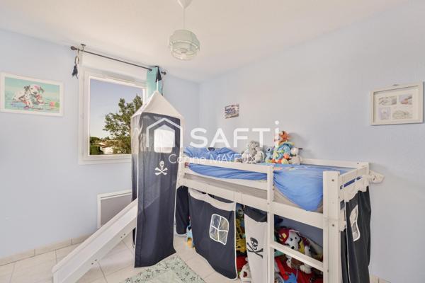 Appartement T3 dans une copropriété sécurisé avec piscine et salle de sport