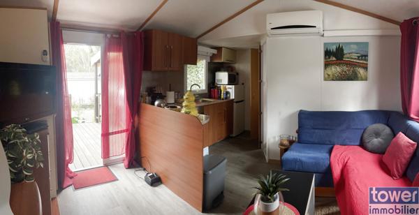 Mobilhome dans parc de loisirs 5 étoiles