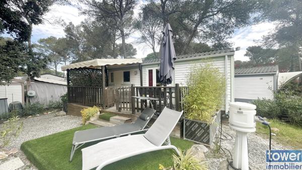 Mobilhome dans parc de loisirs 5 étoiles