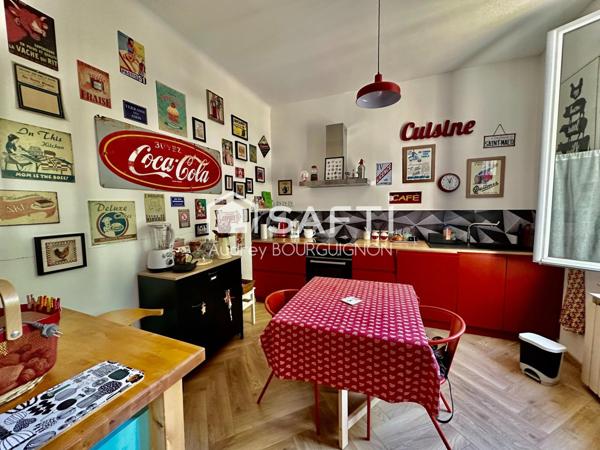 Très jolie maison entièrement rénovée 5 pièces, avec garage et jardin