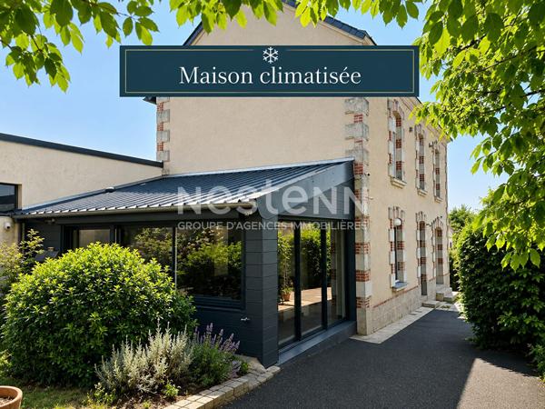 A vendre - Maison de caractère - 176 m² - 4 chambres - jardin clos - Proche Doué-en-Anjou - D6087