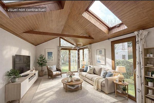 CHAVILLE - Parc Fourchon - Agréable maison de 7 pièces, 4 chambres, et jardin verdoyant €819 000 ** - Référence 647-C