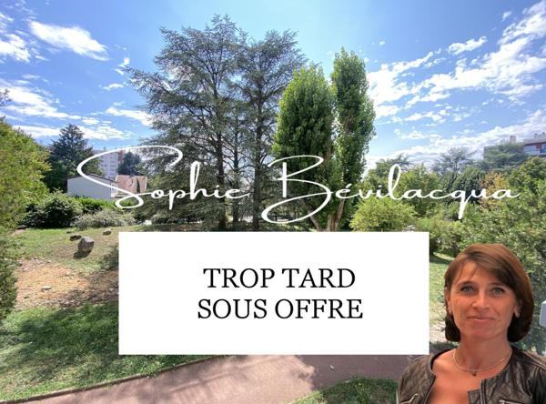 T3 TRAVERSANT ULTRA LUMINEUX AU CALME PROCHE METRO