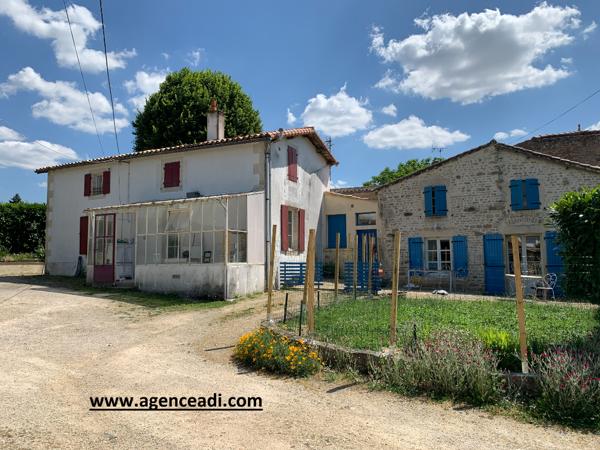 Maison 2 logements Azay Le Brûlé, Azay le brule 79400