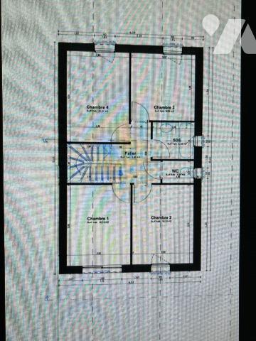 ORVAULT, Mulonnière, en Impasse. En VEFA. Maison de 5 chambres pour 127,92 m² habitable. 