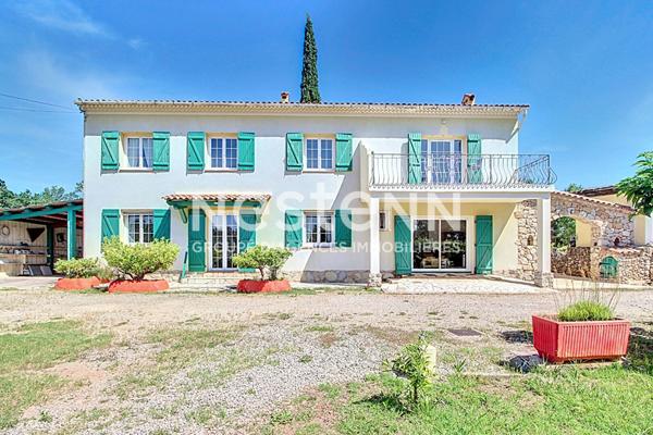 BASTIDE FAMILIALE A VENDRE - LES ARCS 188m² + CARPORT + PISCINE 12x6m