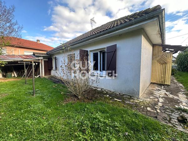 Maison à vendre à Monein, plain -pied avec garage, Quartier du Château