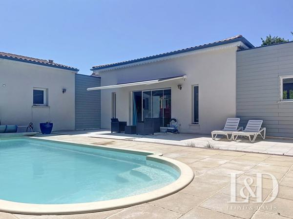 Royan : Maison de 2020 plain-pied 175 m² avec piscine