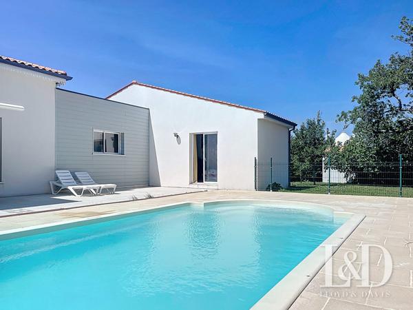 Royan : Maison de 2020 plain-pied 175 m² avec piscine