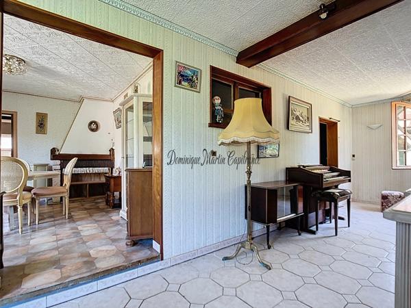 RUILLE SUR LOIR (72),Maison à vendre 4 pièces 95m²-terrain 310m²-terrasse- abri de jardin- bord de Loir- Ponton à rénover