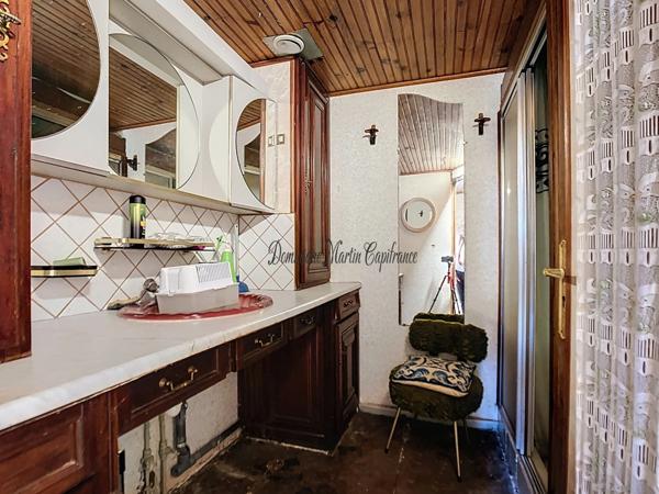 RUILLE SUR LOIR (72),Maison à vendre 4 pièces 95m²-terrain 310m²-terrasse- abri de jardin- bord de Loir- Ponton à rénover