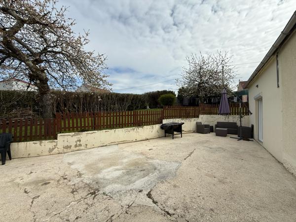 La Ferté-Gaucher (77320) Maison familiale 107m² - 2 Chambres - DIAG : C/A terrain hors zone inondable - le tout sur 690 m²