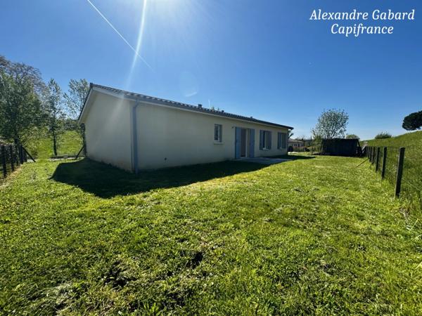 Maison de plain-pied - 3 chambres - Jardin - Garage