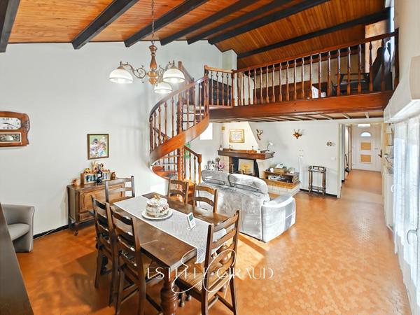 Pavillon de plain-pied avec mezzanine