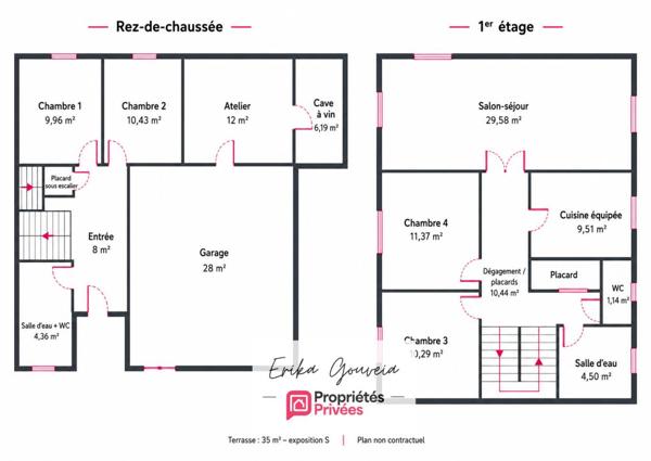 Le Havre Rouelles - Maison familiale avec jardin, garage, atelier et cave à vin