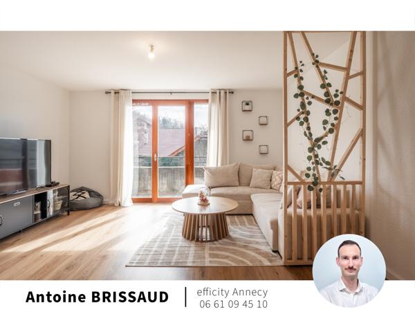 Appartement 2 pièces - 70 m² Exclusivité efficity