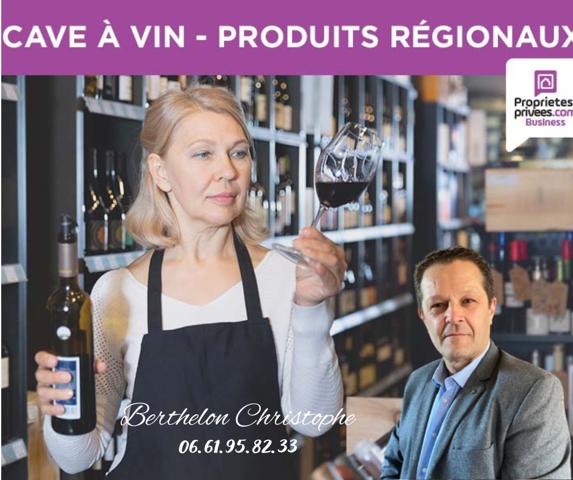 Fonds de Commerce d'Epicerie Fine, Vins, Spiritueux et  Produits Régionaux